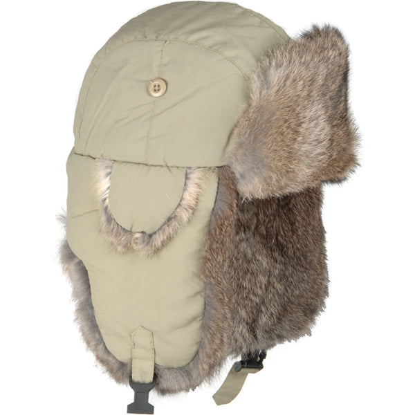 Taslan Rabbit Fur Aviator Hat (9 colors)