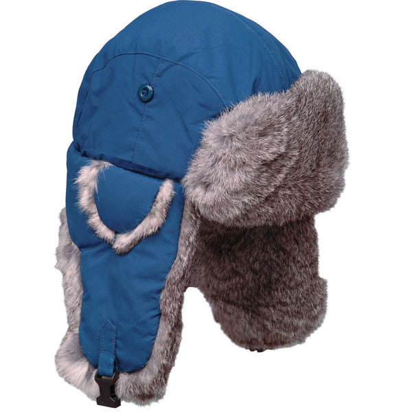 Taslan Rabbit Fur Aviator Hat (9 colors)