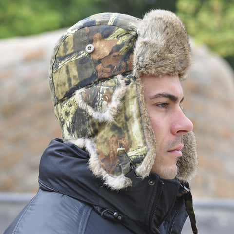 Crown Cap Mossy Oak Camo Aviator
